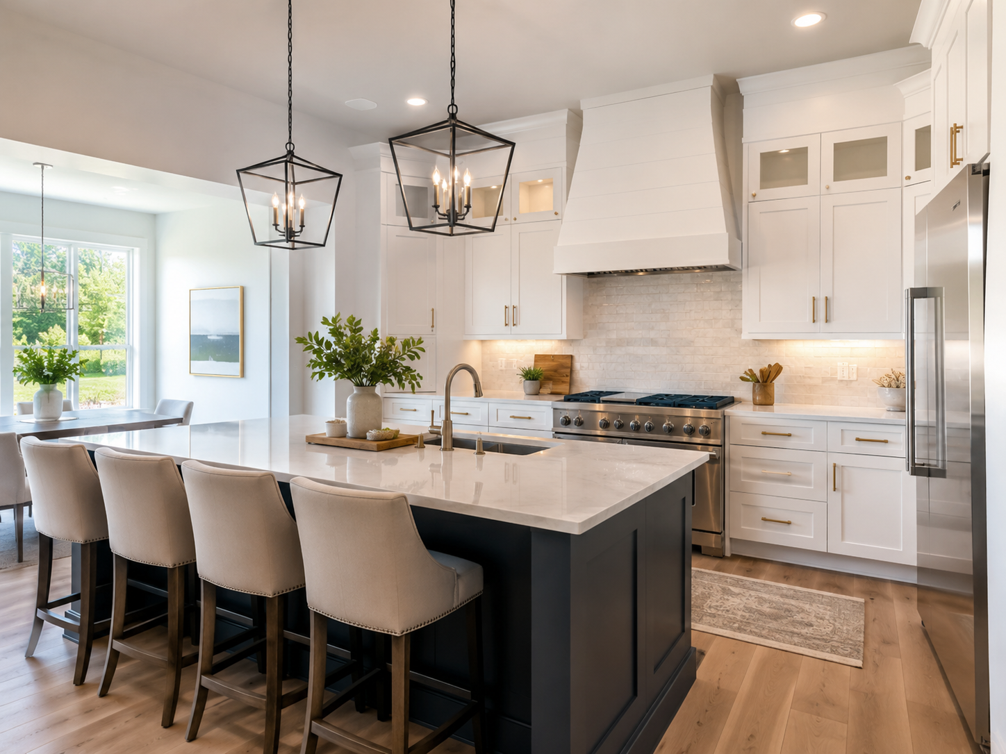 Bright and welcoming kitchen ready for a showing